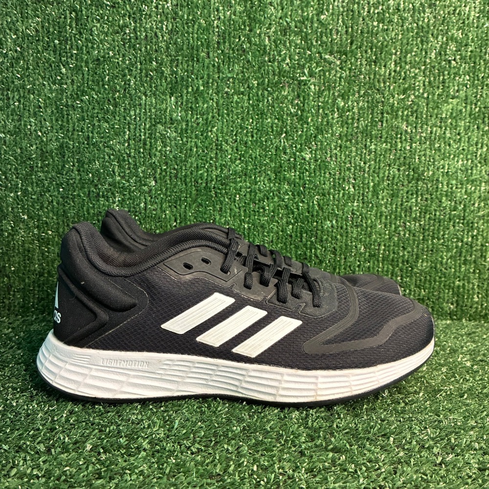 NEW Adidas Duramo 10 Lightmotion Running Athleisure Sneakers Black Women Size 7